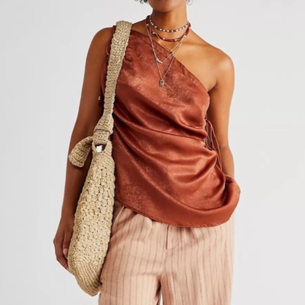 NWT Free People Hattie Silky Tank Top - XS